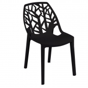 Sedia albero in Polipropilene -Stile Nordico Moderno - Ideale per Sala da Pranzo